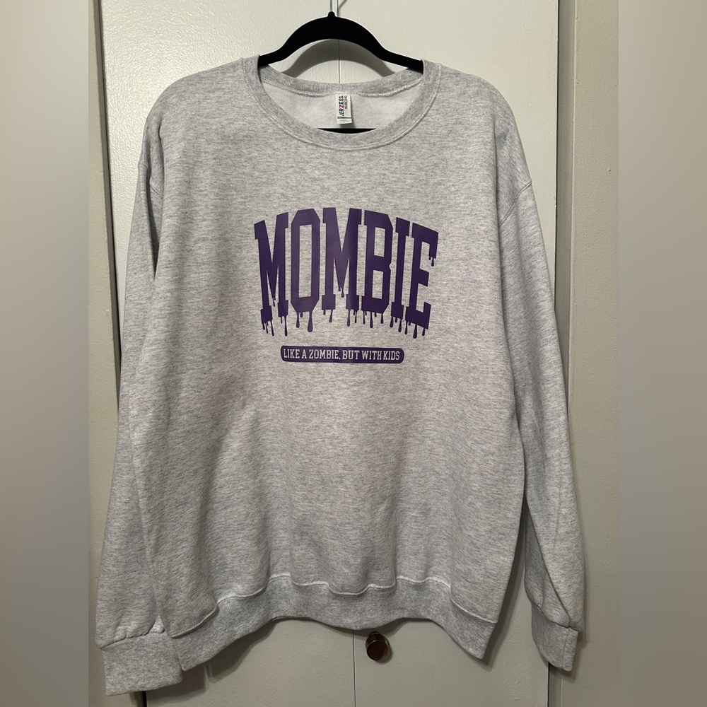 “Mombie” Crewneck Sweatshirt - Boutique -- UNISEX Large